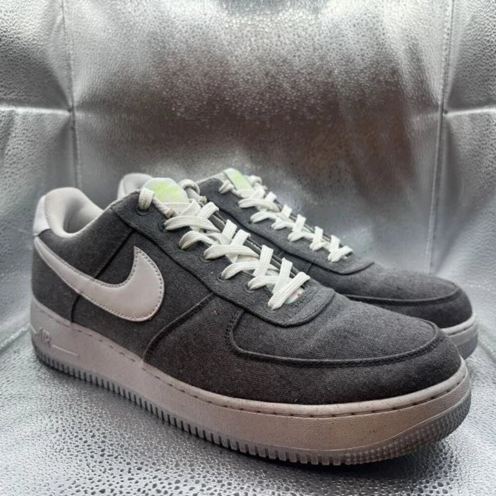 Size 13 Nike Air Force 1 '07 Recycled Pack Iron Grey Sneakers CN0866-002